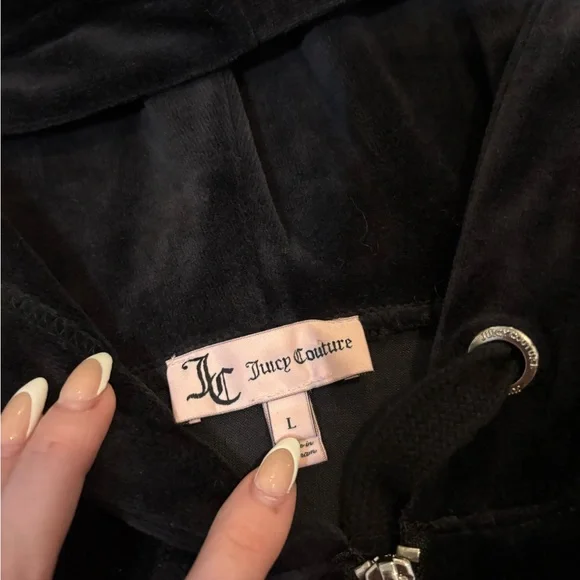 Juicy Couture Y2K Cropped Zip Up - Picture 3 of 4